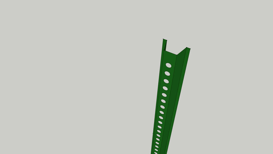 Sign Post With Holes 3D Warehouse