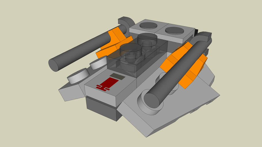 lego mini snowspeeder