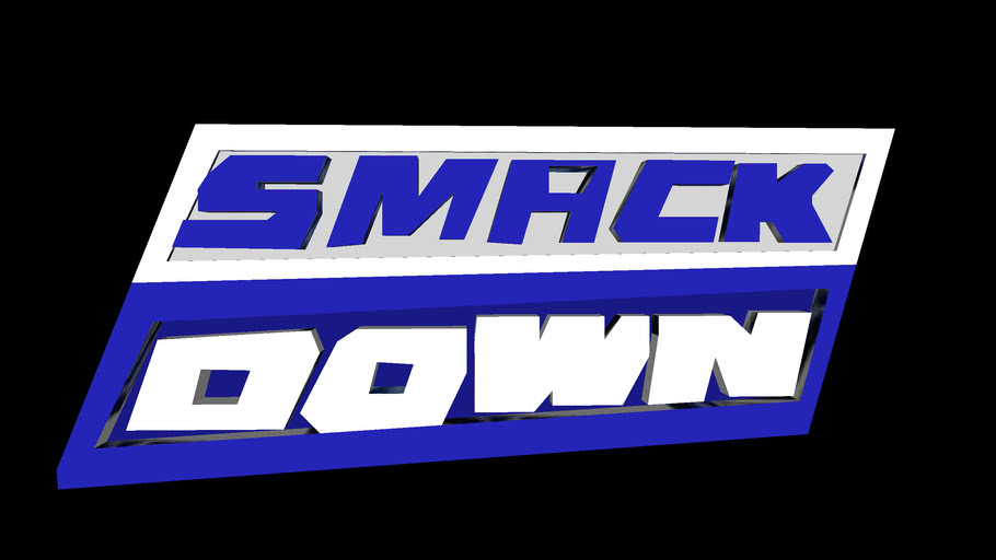 OLD SMACKDOWN LOGO | 3D Warehouse