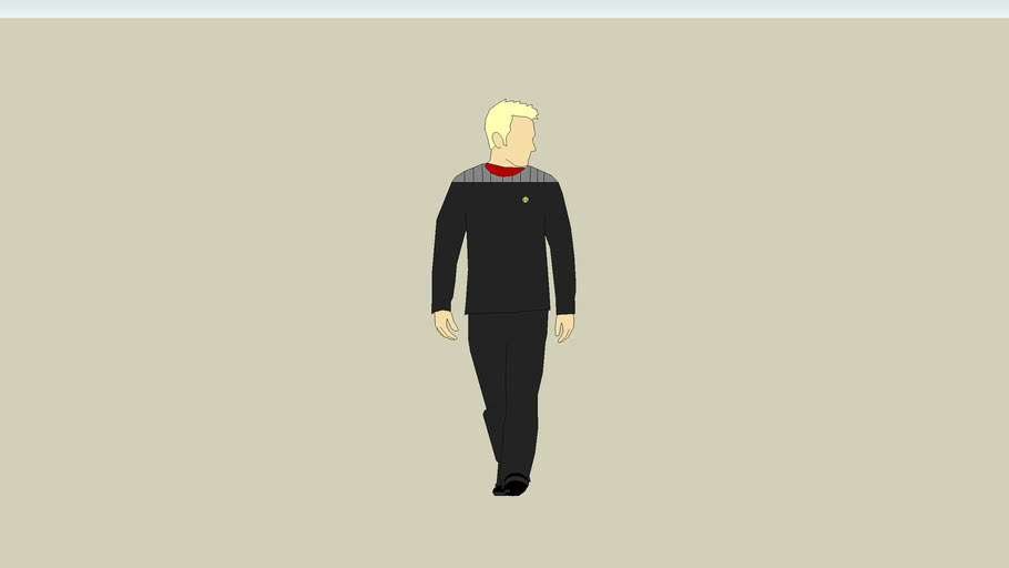 Star Trek : First Contact, USS Enterprise-E Uniform