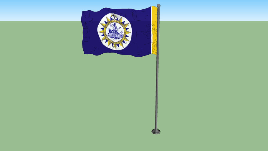 Flag of Nashville 3D Warehouse