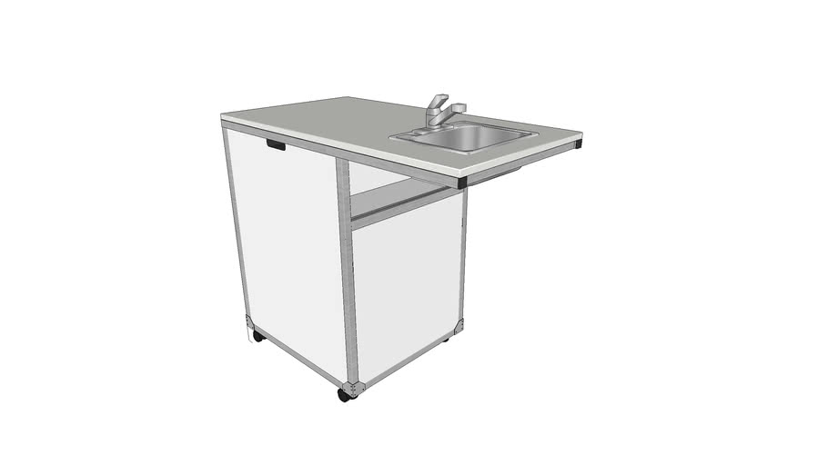 NSF Certified ADA Compliant Portable Sink model by Pooh 3D Warehouse