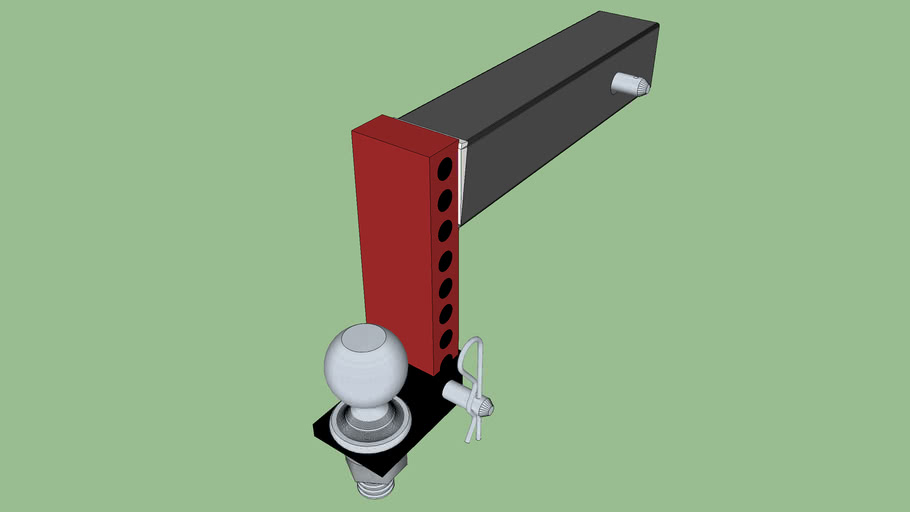 trailer hitch 3D Warehouse