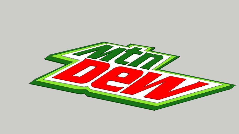 Mtn Dew Logo 3d Warehouse