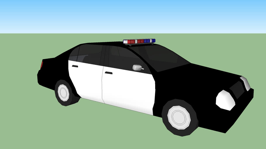 google sketchup police car | 3D Warehouse