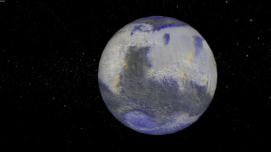 Mars Global Warming Map 3D Warehouse