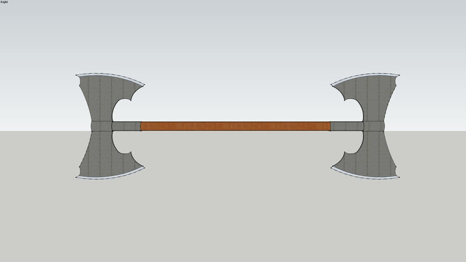 Greater War Axe 3d Warehouse