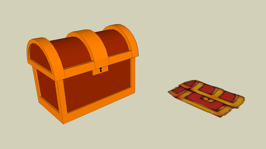 Treasure chest from Legend of Zelda Link to the Past