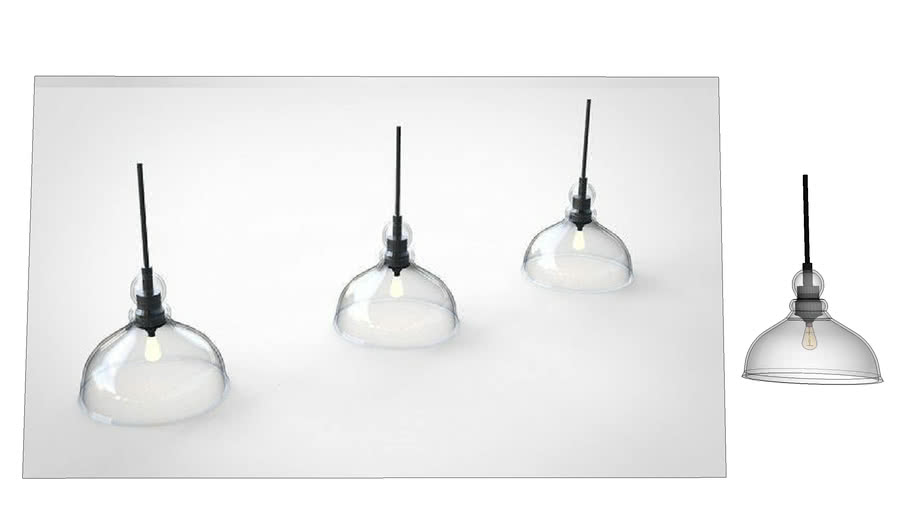 Dome light pendant 3D Warehouse