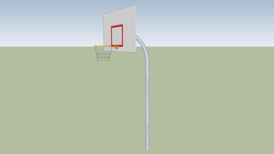 curved Basketball rim 3D Warehouse