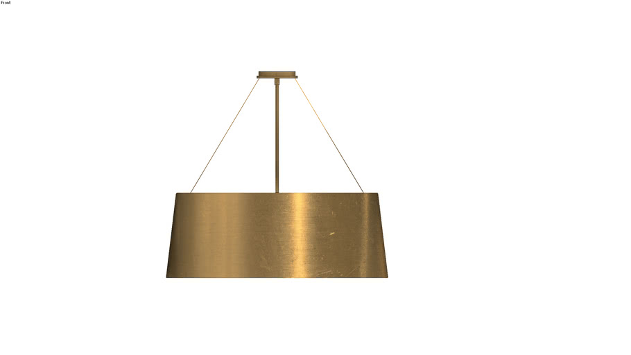 Visual Comfort Halo Medium Hanging Shade 3D Warehouse