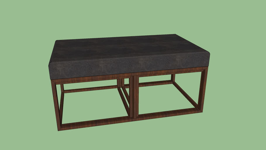 Cabot Wrenn Ottoman 3d Warehouse