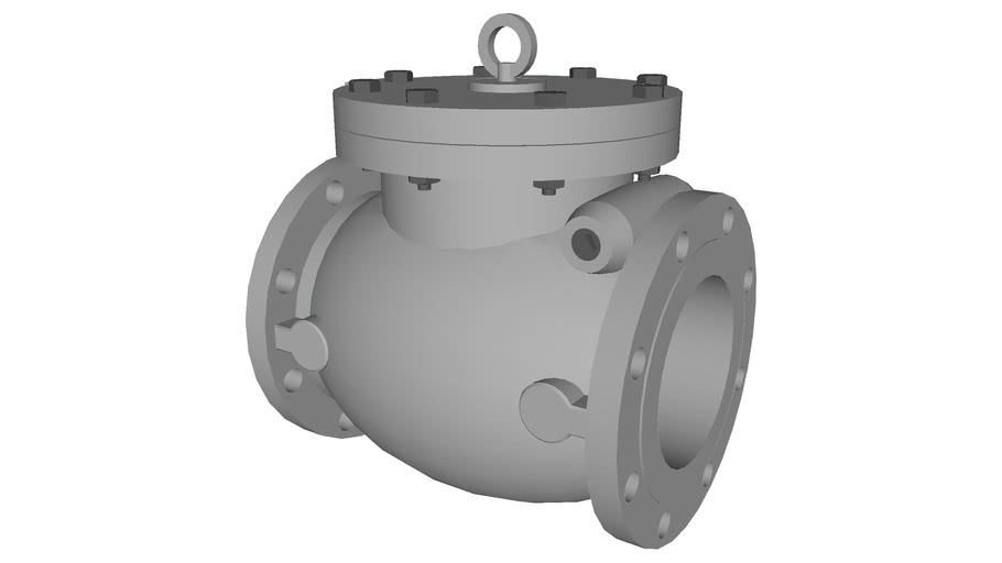 Valve Check 1.5in Detailed 3D Warehouse