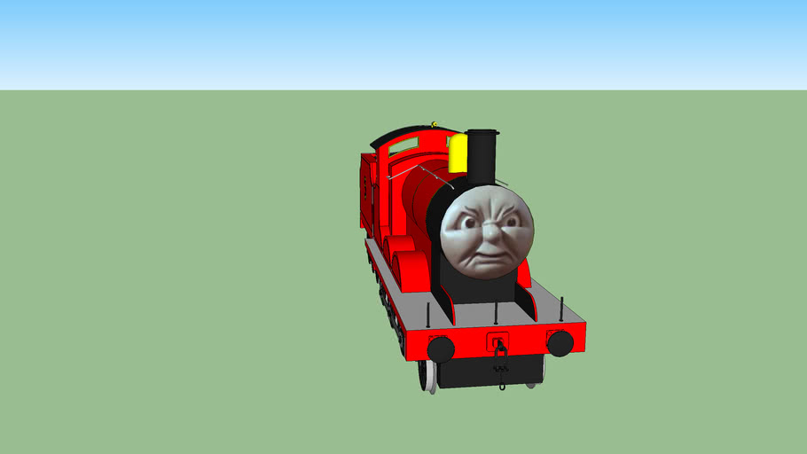 James the Red Engine Angry | 3D Warehouse