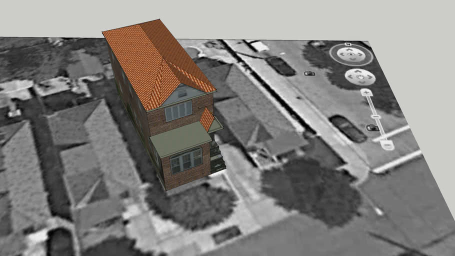 home 2 in penelope ave queens n.y. 3D Warehouse