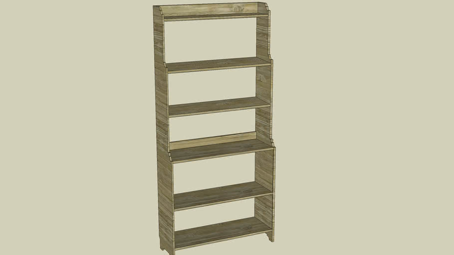 IKEA Leksvik bookcase 3D Warehouse