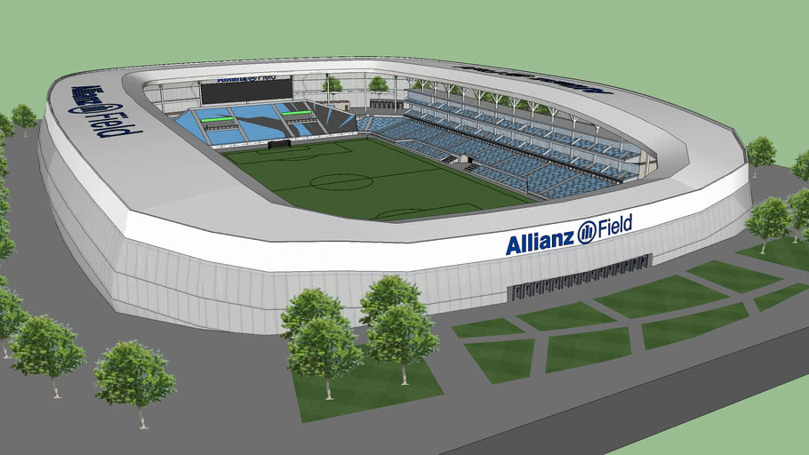 Allianz Field Minnesota United Fc 3d Warehouse