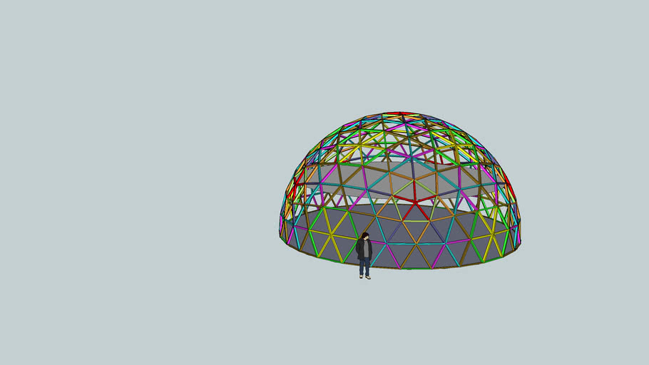 Geodesic Dome V6 3D Warehouse