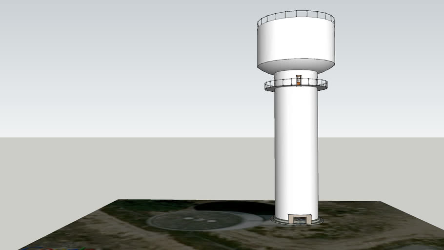 Depósito de Água, Quinta do conde, boa água 3D Warehouse