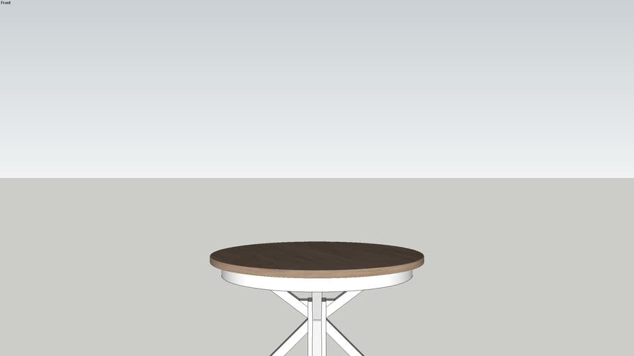 Pottery Barn Hart Round Reclaimed Wood Pedestal Extending Dining