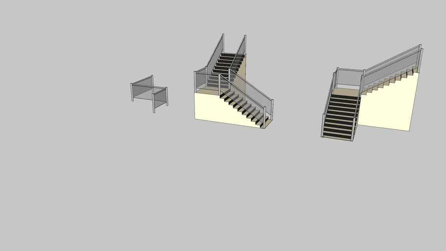 Stairs L | 3D Warehouse