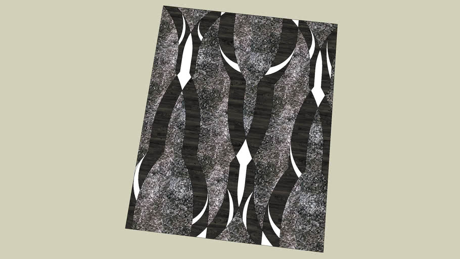 deer horn carpet 3D Warehouse