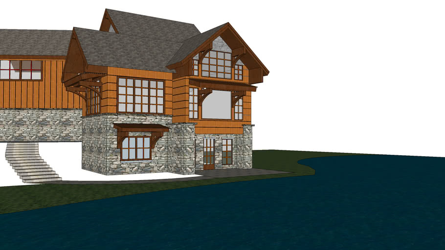 Lake House 3D Warehouse