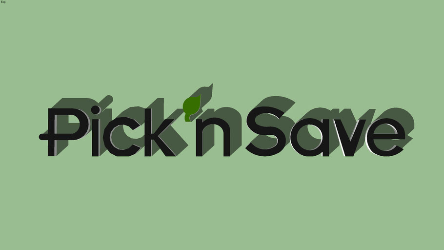 Pick 'n Save Logo | 3D Warehouse