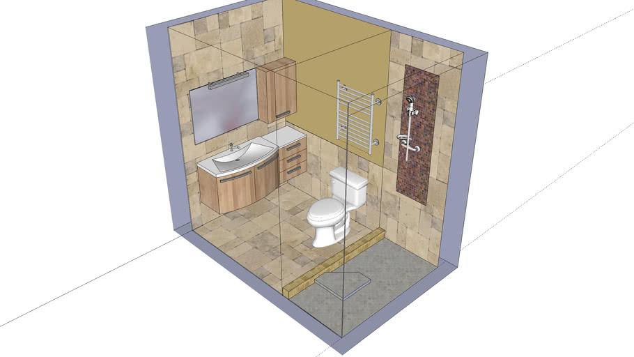 SketchUp Challenge 10K Bathroom 3D Warehouse