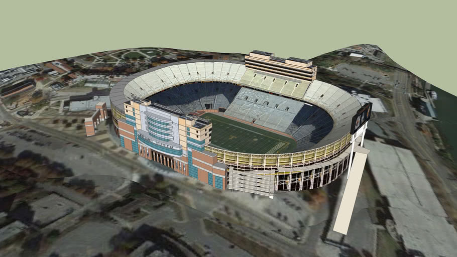 Neyland Stadium 3D Warehouse