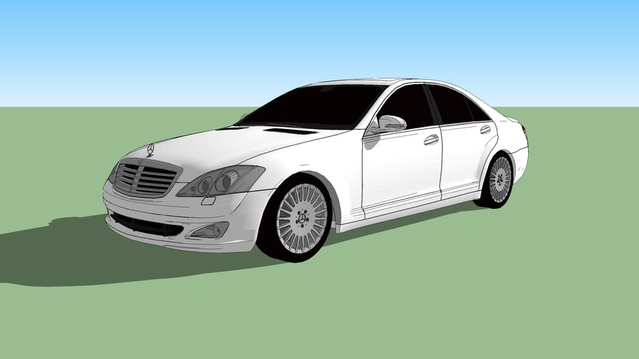 Mercedes-Benz W221 S-Class S 500 | 3D Warehouse