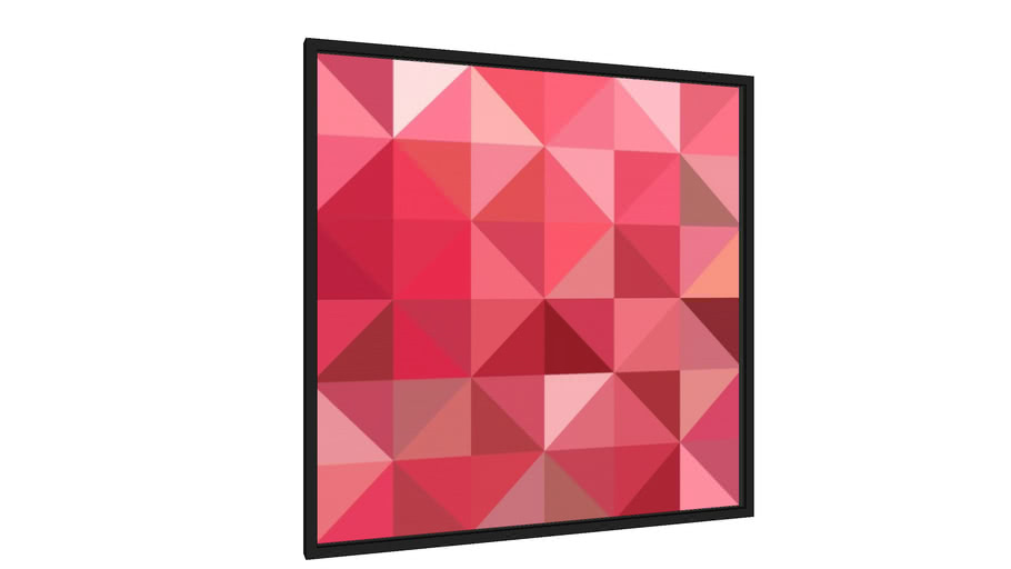 Quadro Padrão rosa - Galeria9, por Vitor Costa