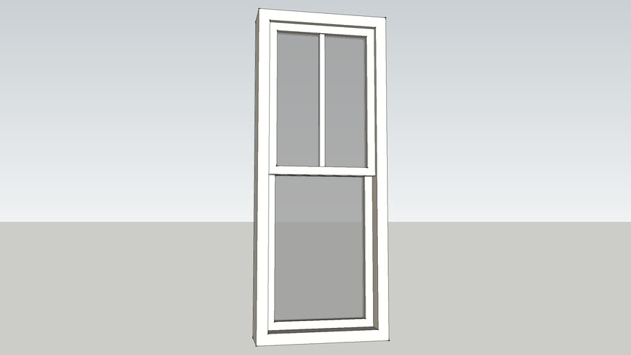 2'x5' window with grille | 3D Warehouse