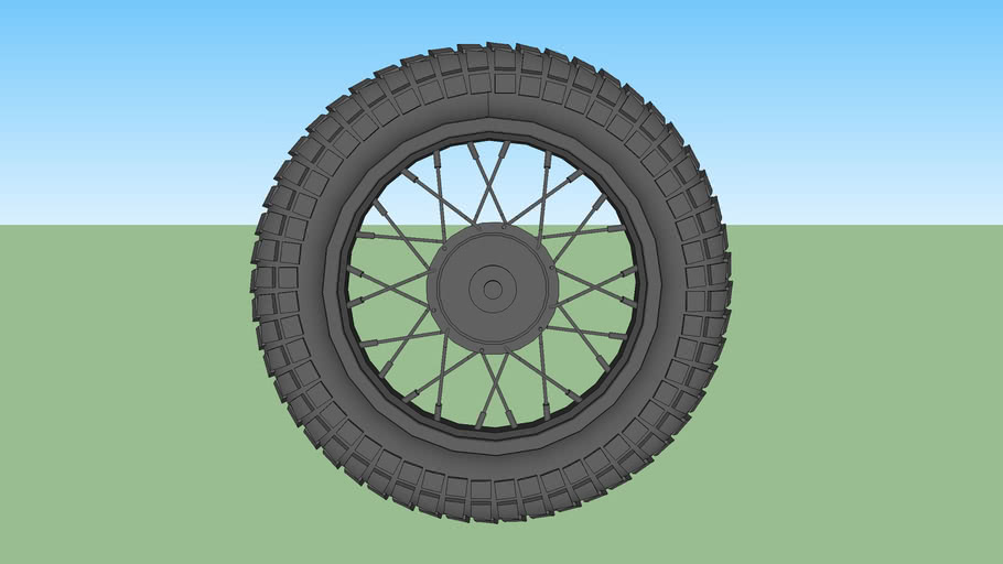 Motorcycle Wheel 3D Warehouse