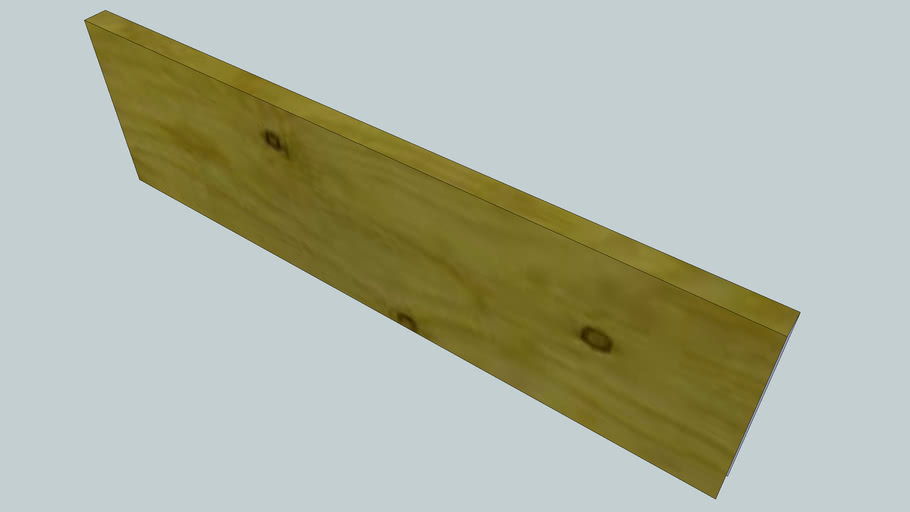 PlyWood 54'X16'X2' 3D Warehouse