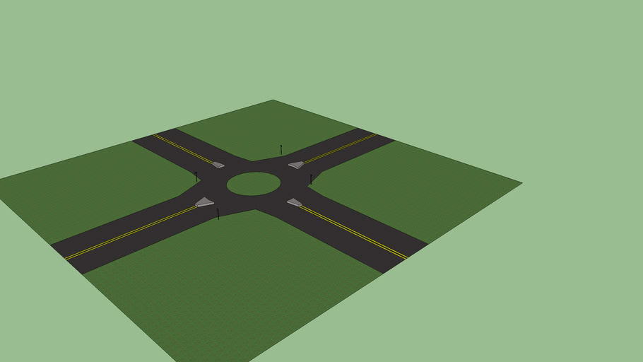 roundabout | 3D Warehouse