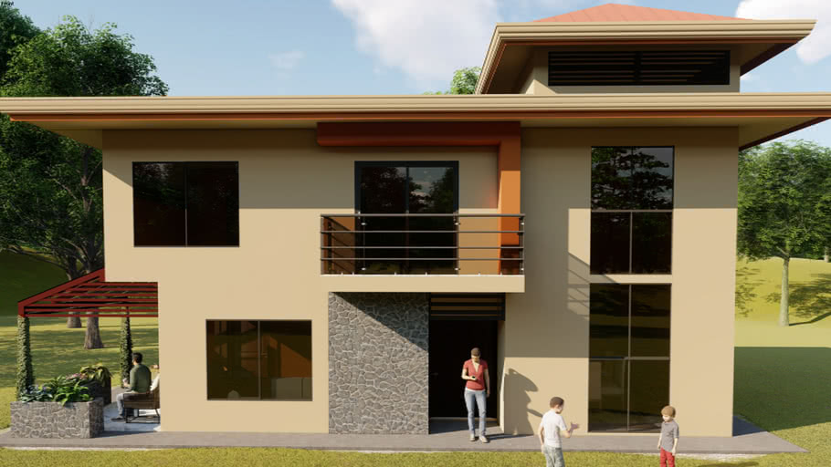 CASA MODERNA 156 M2, COSTA RICA | 3D Warehouse