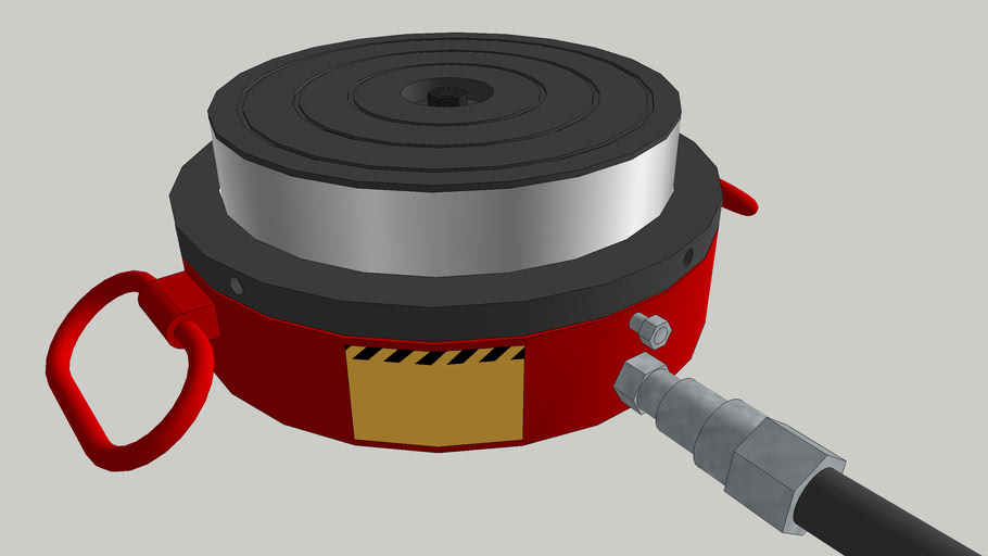 Hydraulic Pancake Jack 3D Warehouse