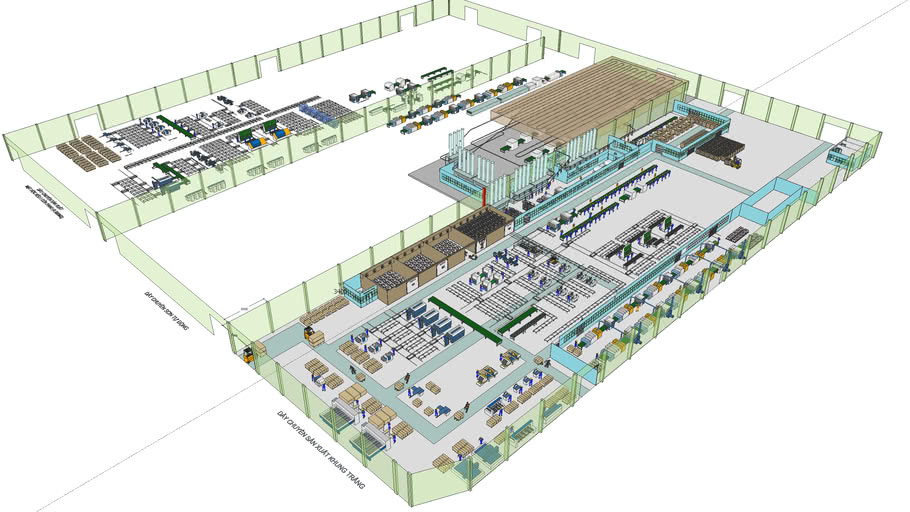  Layout  3D  Warehouse 