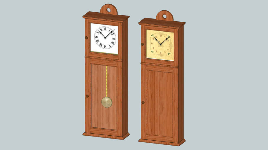 Shaker Wall Clocks | 3D Warehouse