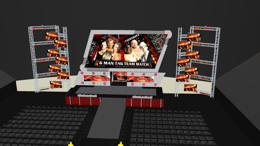 Wwe Raw 07 The Arena 3d Warehouse