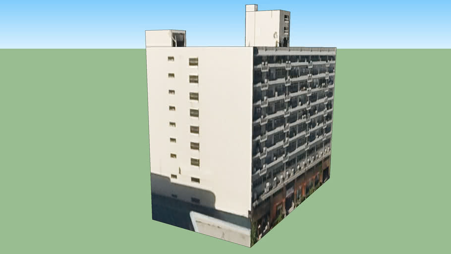 日本 京都府京都市にある建物 井上ビル 3d Warehouse