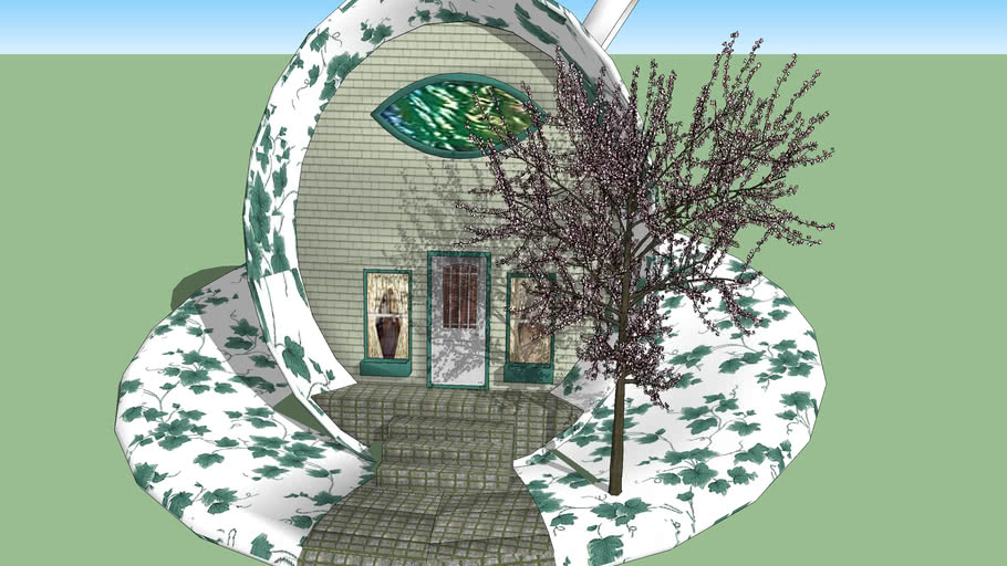 Tea Cup House (fairy House) 3D Warehouse