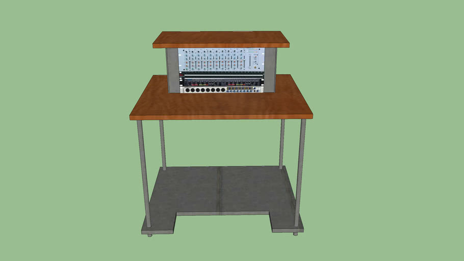 Studio Rta Mix Station Desk 3d Warehouse