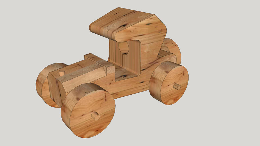 Wooden toy (2D Woodworking drawings) 3D Warehouse
