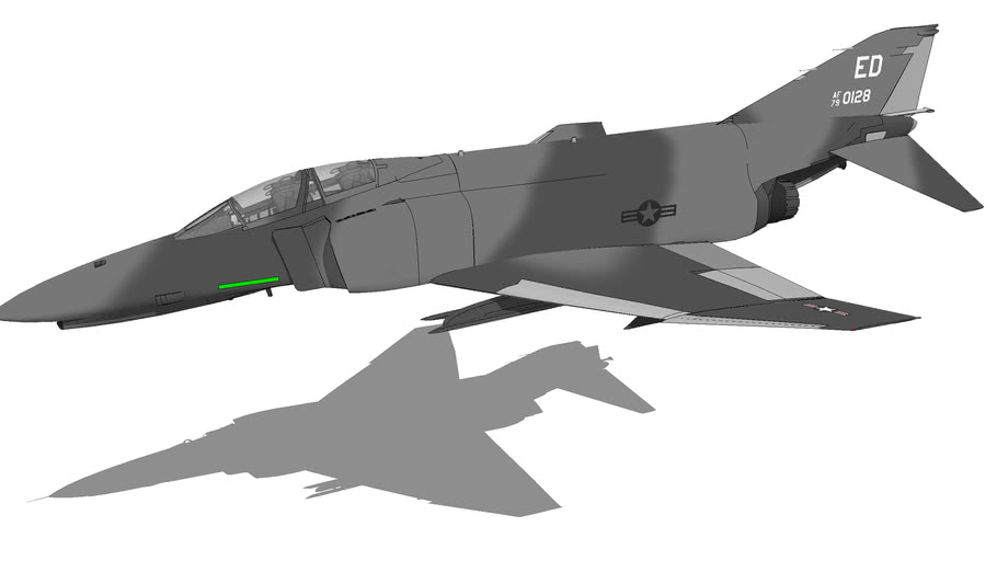 Mcdonnell Douglas F 4e Phantom Ii 3d Warehouse