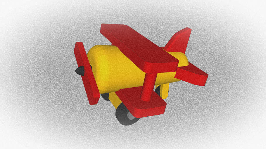 small toy plane