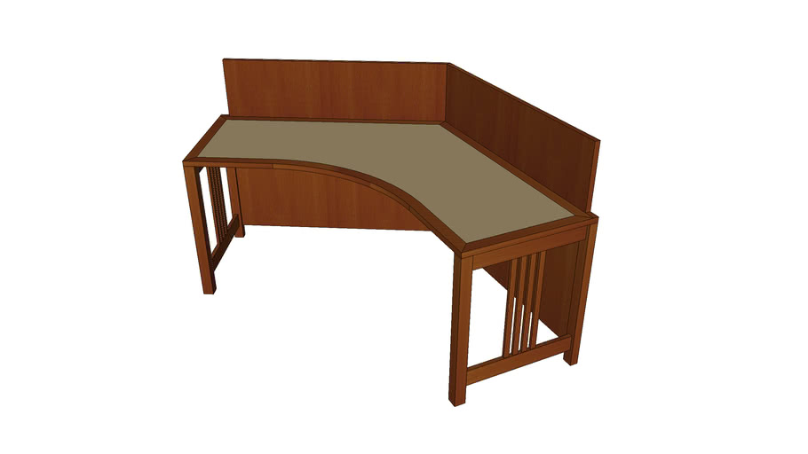 3 tier desk & Panel