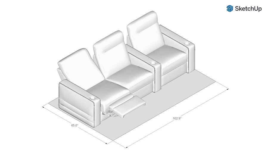 Salamander Designs Seating - Olivia Style - Configuration 14