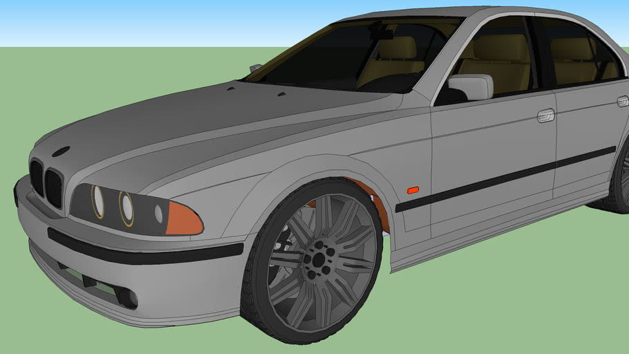 3d модель bmw e39